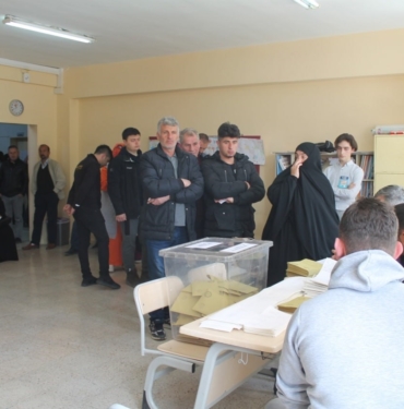 Türkiye’nin en az nüfuslu ili Bayburt’ta oylar heyecanla kullanılmaya başladı